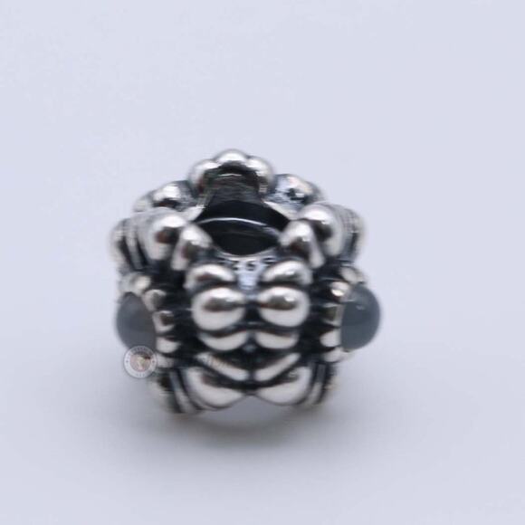 Authentic PANDORA June Birthday Bloom with Gray Moonstone Charm - 790580MSG - Picture 9 of 10
